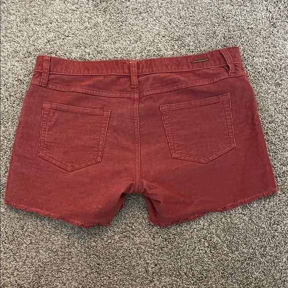 Carve Designs Women's Red Denim Shorts - Picture 2 of 4